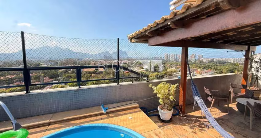 Barra da tijuca | cobertura 3 quartos, sendo 1 suite
