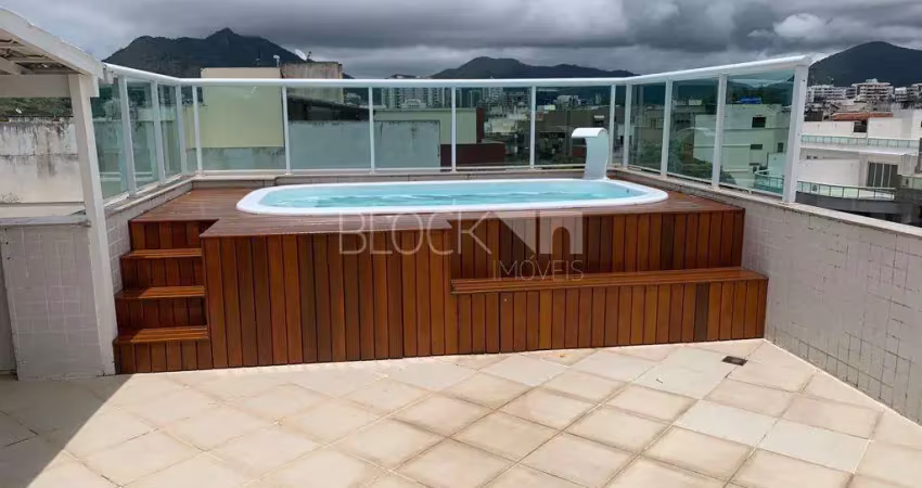 Recreio dos bandeirantes | cobertura 3 quartos, sendo 3 suites