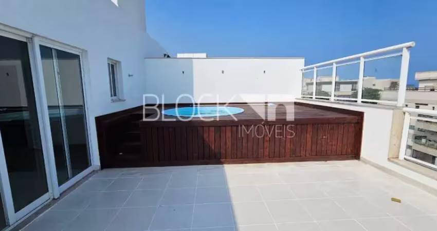 Recreio dos bandeirantes | cobertura 5 quartos, sendo 5 suites