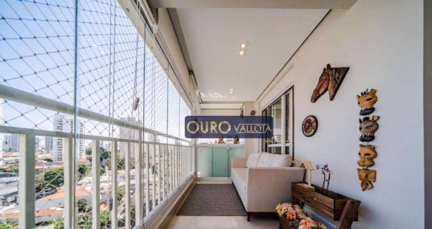 Apartamento com 3 dormitórios à venda, 89 m² por R$ 1.100.000,00 - Vila Bertioga - São Paulo/SP