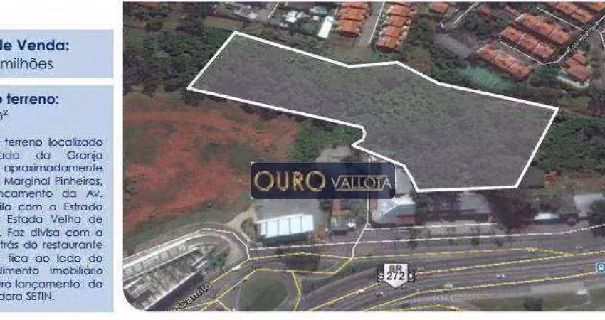Terreno comercial à venda na Rua Antuérpia, Granja Viana, Cotia