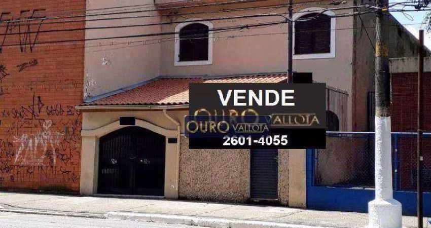 Sobrado com 5 dormitórios à venda, 187 m² por R$ 1.400.000,00 - Mooca - São Paulo/SP
