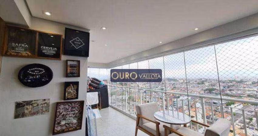 Apartamento com 3 dormitórios à venda, 78 m² por R$ 755.900,00 - Anália Franco - São Paulo/SP