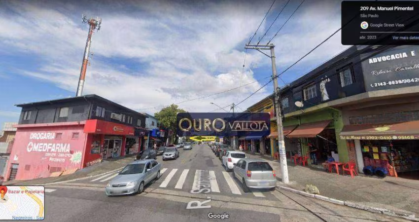Casa comercial com 4 salas para alugar na Avenida Manuel Pimentel, Parque Santa Madalena, São Paulo