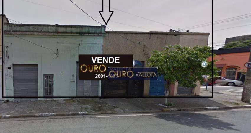 Terreno à venda, 207 m² por R$ 2.400.000,00 - Brás - São Paulo/SP