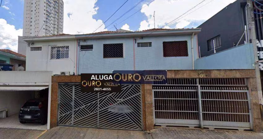Sobrado com 3 dormitórios para alugar, 120 m² por R$ 4.263/mês - Tatuapé - São Paulo/SP
