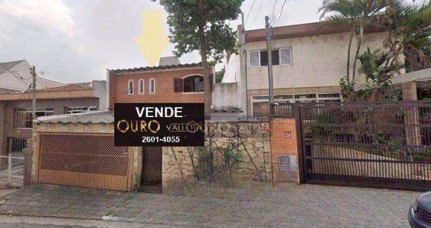 Sobrado com 3 dormitórios à venda, 274 m² por R$ 1.500.000 - Mooca - São Paulo/SP