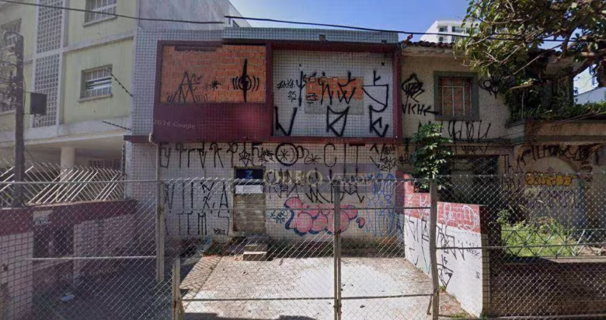 Terreno à venda, 238 m² por R$ 5.200.000 - Mooca - São Paulo/SP