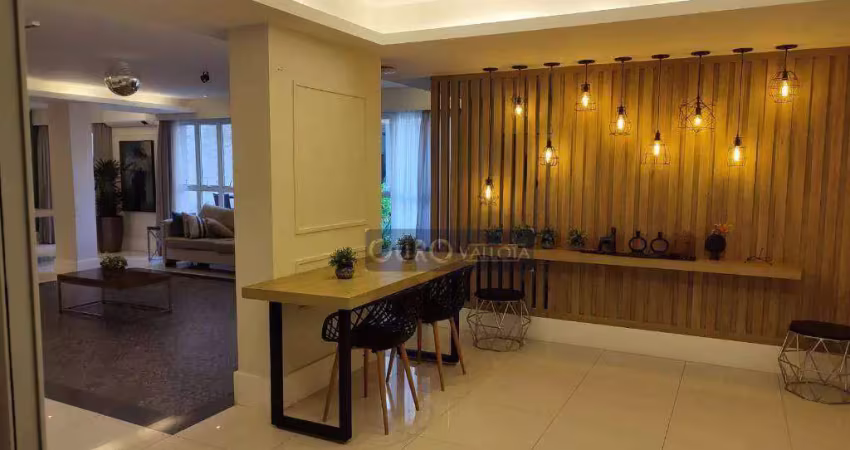 Apartamento com 1 dormitório para alugar, 39 m² por r$ 0/mês - tatuapé - mobiliado