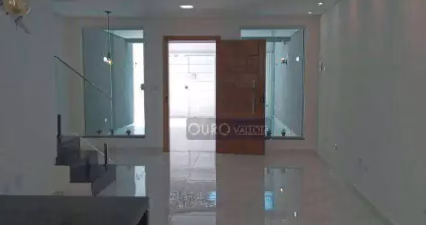 Sobrado novo -tatuapé, 250m2,3 suítes ,4 vagas, área gourmet, alto padrão
