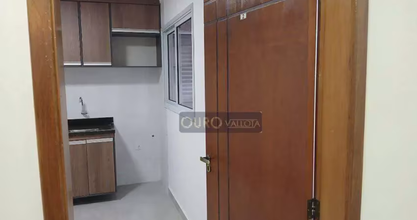 Apartamento com 1 dormitório para alugar, 45 m² por r$ 2.000/mês - vila prudente - pronto para morar