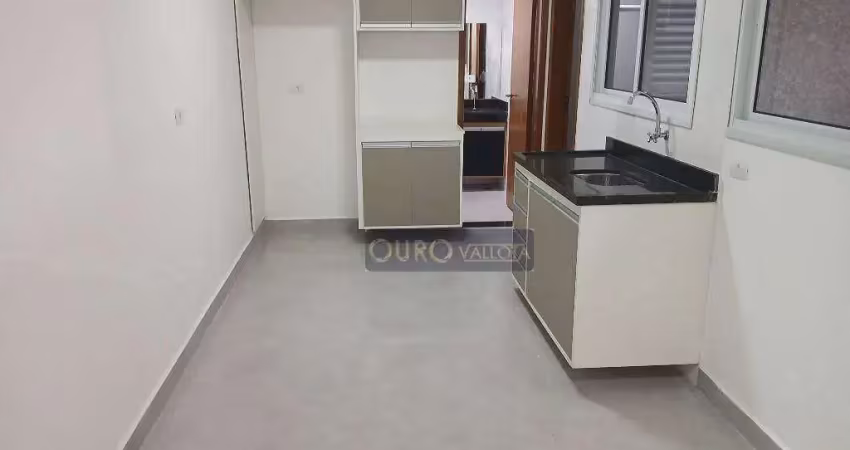 Apartamento com 1 dormitório para alugar, 50 m² por r$ 2.200/mês - vila prudente - pronto para morar