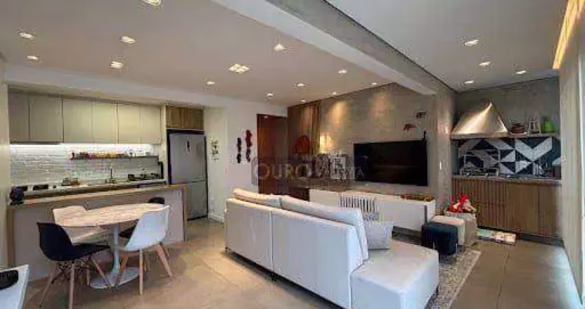 Apartamento com 3 dormitórios à venda, 77 m² - alto da mooca - são paulo/sp