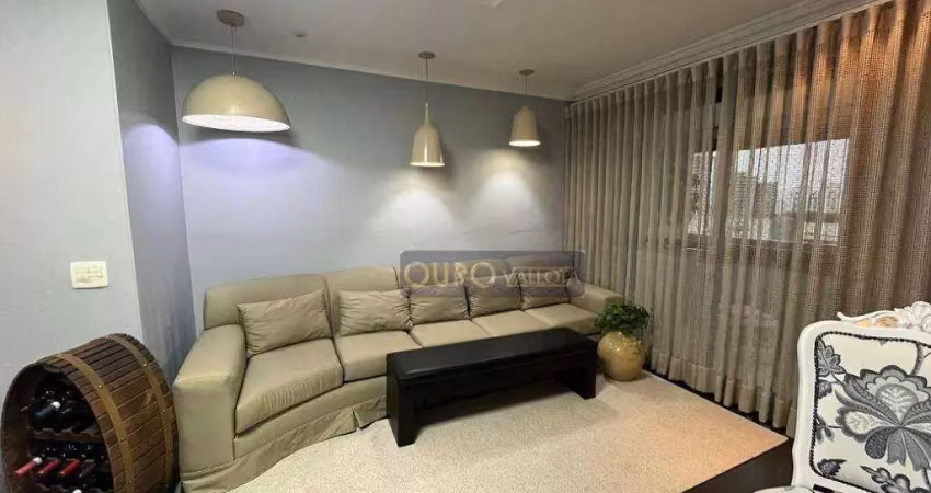 Apartamento com 3 dormitórios à venda, 107 m² por r$ 1.350.000,00 - anália franco - são paulo/sp