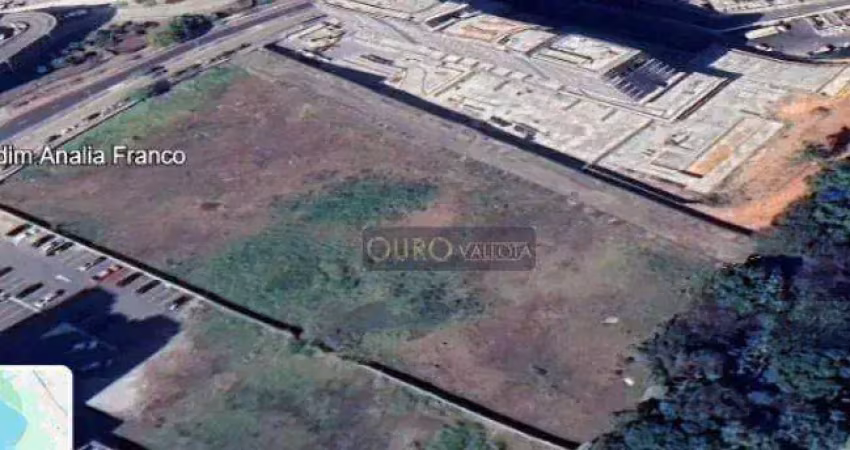 Terreno comercial para alugar na Rua Antônio Alves Barril, Jardim Anália Franco, São Paulo