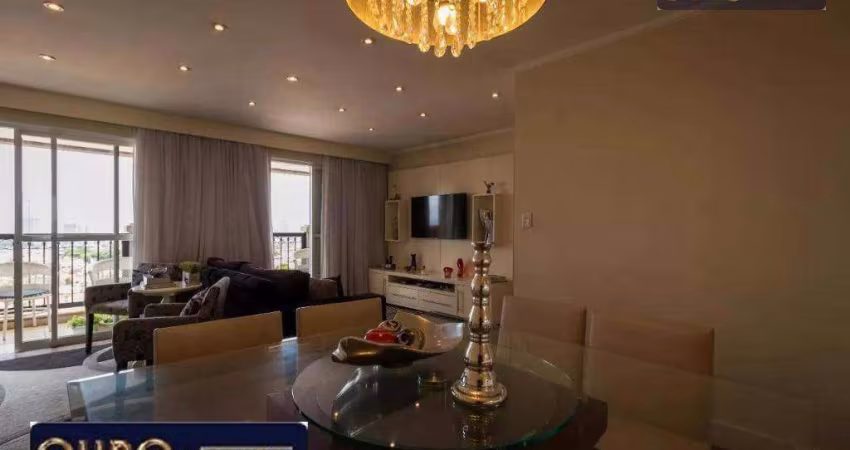 Apartamento com 3 dormitórios à venda, 107 m² por R$ 930.000,00 - Alto da Mooca - São Paulo/SP
