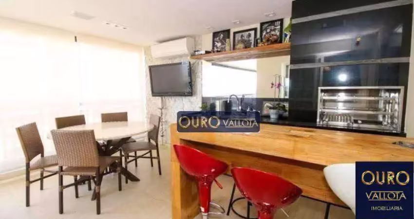 Apartamento com 3 dormitórios à venda, 156 m² por r$ 2.320.000,00 - parque da mooca - são paulo/sp
