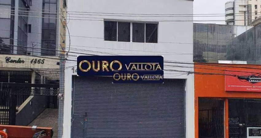 Salão comercial com 370m² - SL 220602V
