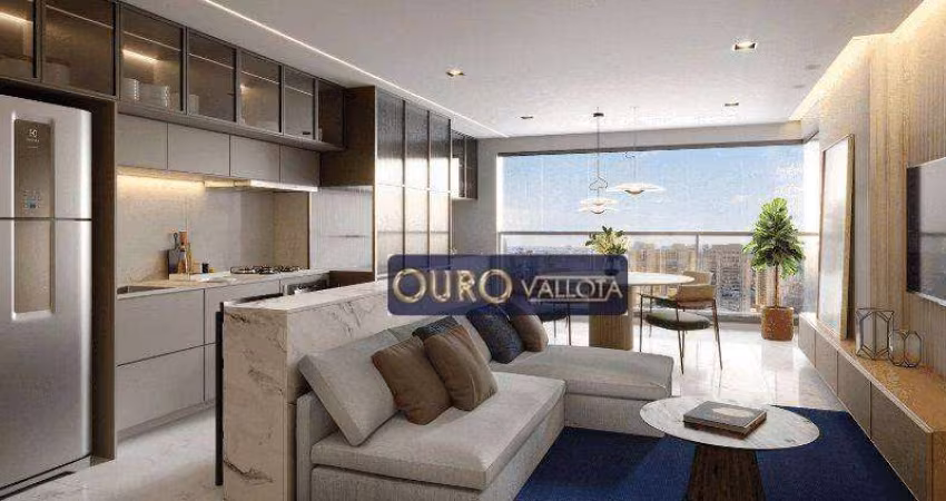 Apartamento com 2 dormitórios à venda, 77 m² por R$ 1.122.000,00 - Campo Belo - São Paulo/SP