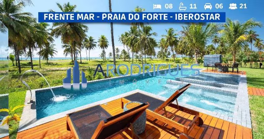 Casa Alto padrão na Praia do Forte- 08 suites, 800 metros área construida