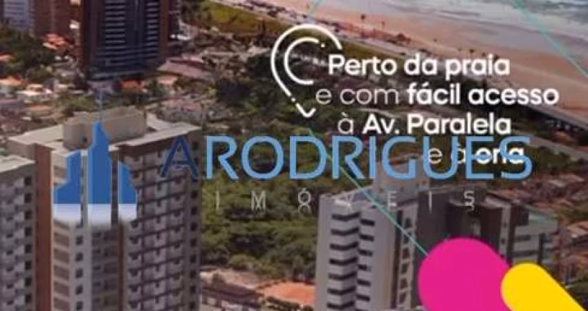LANÇAMENTO DE EMPREENDIMENTO EM PATAMARES: Apartamento com 2 quartos, 1 sala, 2 banheiros, 1 vaga de garagem e 57,65 m² de área em Salvador-BA.