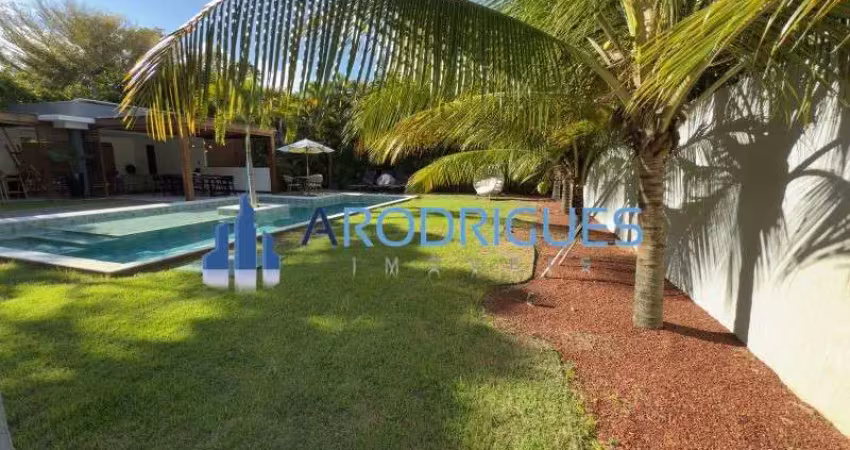 Mansão porteira fechada em busca vida: casa para locação com 4 quartos e 4 suítes, 400m² de luxo em camaçari.