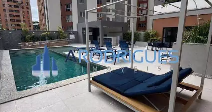 Imbui: apartamento de 2 quartos em condomínio fechado, nascente, à venda em salvador-ba