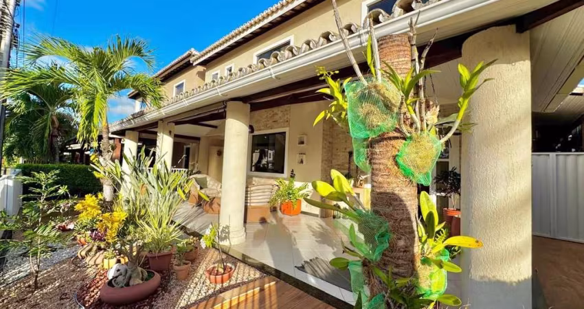 Casa em Condomínio para Venda em Lauro de Freitas, Buraquinho, 4 dormitórios, 4 suítes, 5 banheiros, 2 vagas