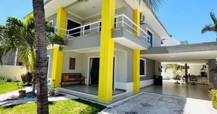 Casa em condomínio para venda em lauro de freitas, buraquinho, 4 dormitórios, 4 suítes, 6 banheiros, 4 vagas