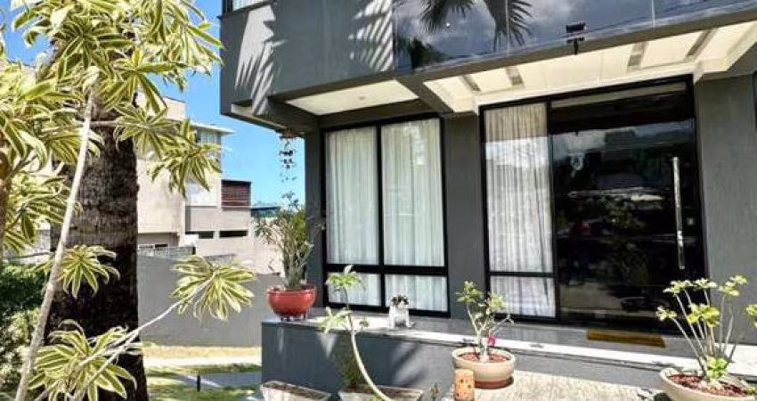 Casa em condomínio para venda em camaçari, alphaville (abrantes), 4 dormitórios, 3 suítes, 5 banheiros, 4 vagas