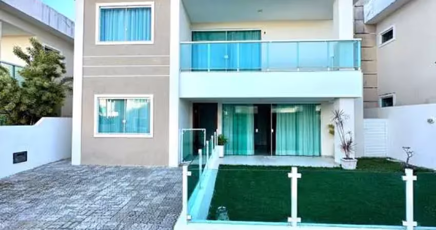 Casa em condomínio para venda em lauro de freitas, buraquinho, 4 dormitórios, 3 suítes, 4 banheiros, 2 vagas