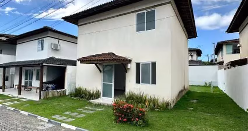 Casa em condomínio para locação em camaçari, catu de abrantes (abrantes), 3 dormitórios, 1 suíte, 3 banheiros, 2 vagas