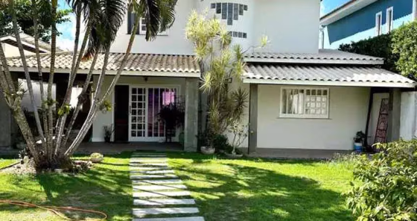 Casa em condomínio para venda em camaçari, busca vida (abrantes), 4 dormitórios, 3 suítes, 5 banheiros, 2 vagas