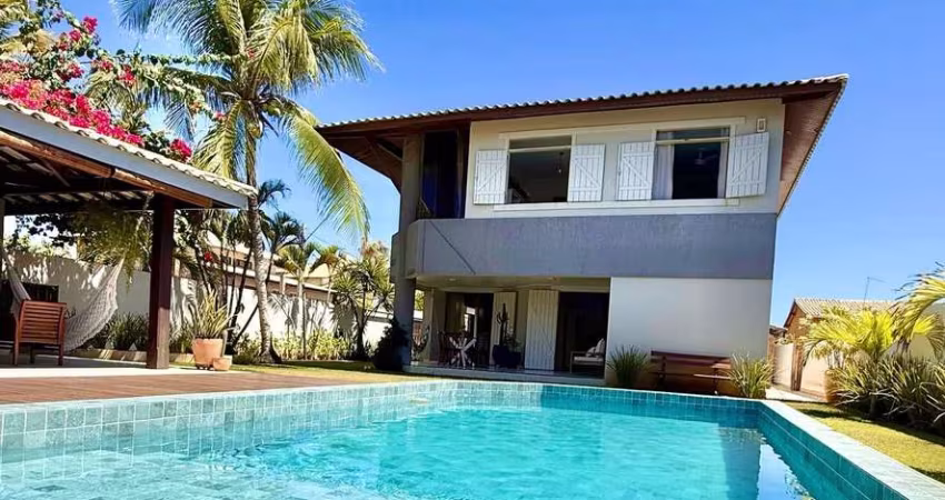 Casa para Venda em Lauro de Freitas, Vilas Do Atlântico, 4 dormitórios, 3 suítes, 5 banheiros, 4 vagas