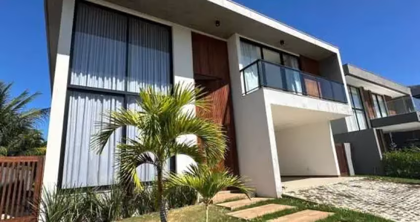 Casa em condomínio para venda em camaçari, alphaville (abrantes), 4 dormitórios, 3 suítes, 6 banheiros, 3 vagas