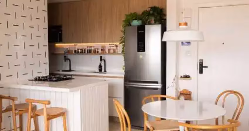 Apartamento para venda, 2 dormitórios, 1 suíte, 2 banheiros, 1 vaga