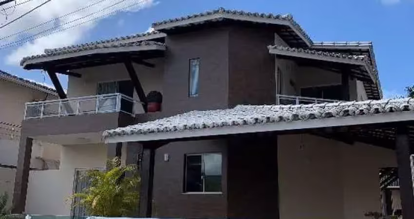 Casa em condomínio para venda em camaçari, busca vida (abrantes), 4 dormitórios, 4 suítes, 6 banheiros, 3 vagas