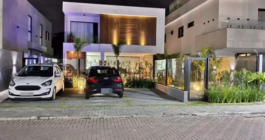 Casa em condomínio para venda em lauro de freitas, buraquinho, 4 dormitórios, 4 suítes, 5 banheiros, 2 vagas