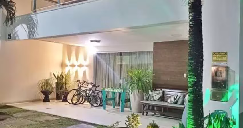 Casa em condomínio para venda em lauro de freitas, buraquinho, 4 dormitórios, 3 suítes, 5 banheiros, 3 vagas