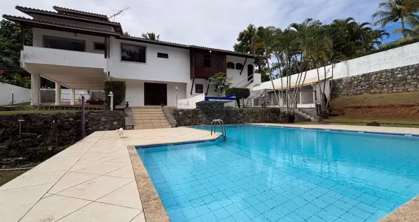 Casa em condomínio para venda em lauro de freitas, portão, 4 dormitórios, 3 suítes, 5 banheiros, 4 vagas
