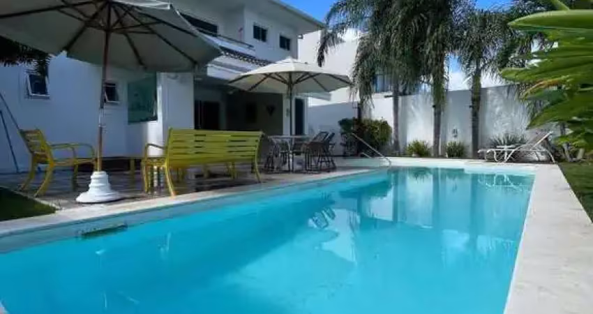 Casa em condomínio para venda em camaçari, alphaville (abrantes), 4 dormitórios, 4 suítes, 6 banheiros, 4 vagas