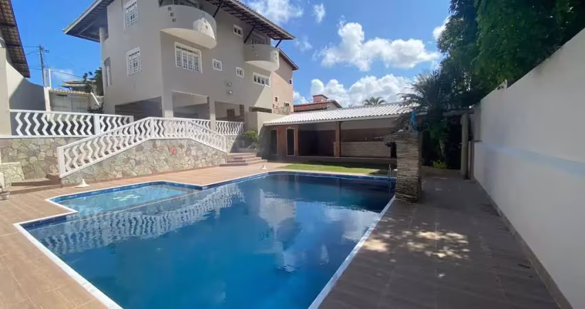 Casa em condomínio para locação em lauro de freitas, portão, 4 dormitórios, 4 suítes, 6 banheiros, 2 vagas