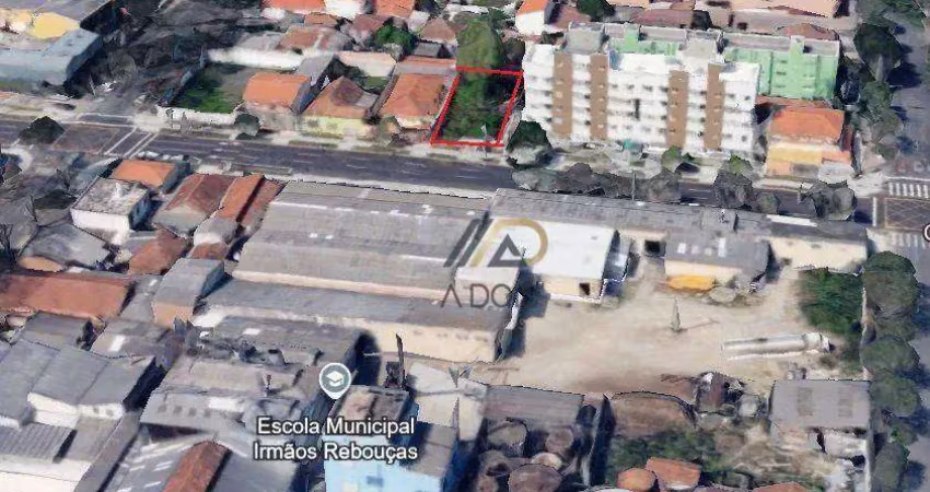 Terreno à venda, 310 m² por R$ 380.000,00 - Rebouças - Curitiba/PR