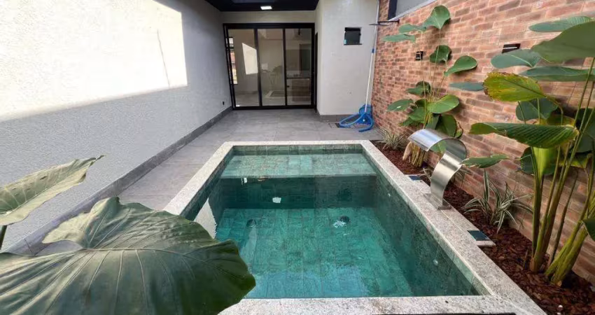 Casa à venda em maringá, parque industrial 200, com 3 suítes, com 142 m²