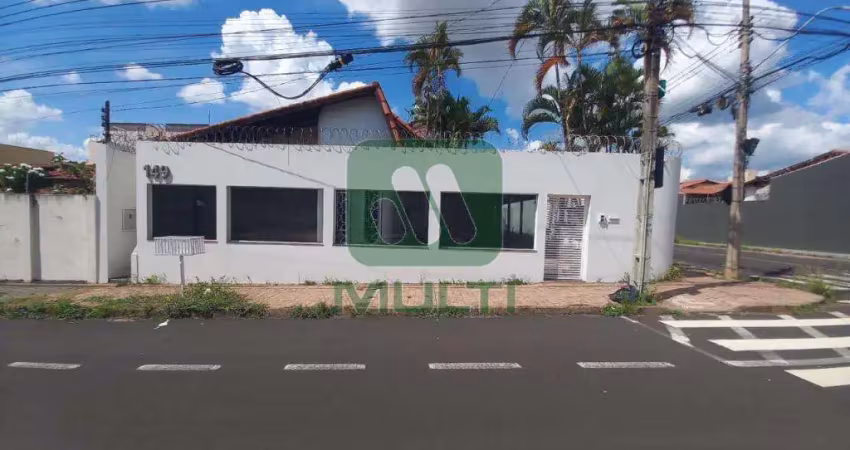 Casa comercial para alugar no Santa Mônica, Uberlândia 