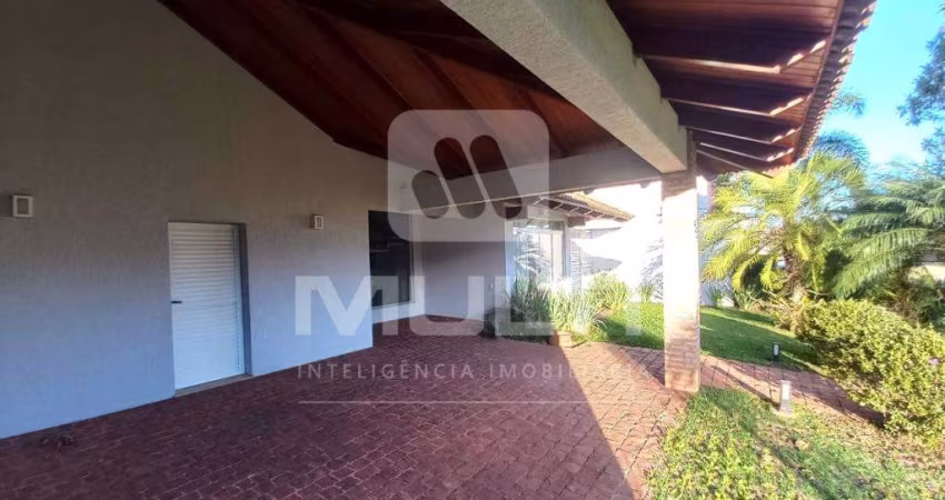 Casa em condomínio fechado com 4 quartos para alugar no Jardim Karaíba, Uberlândia 
