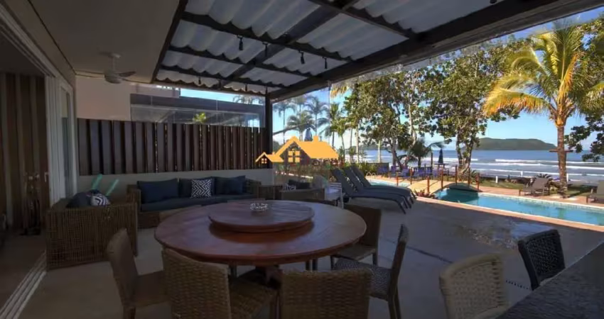 Casa em condomínio frente ao mar na praia de juquehy