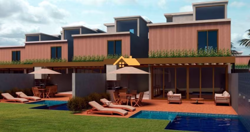 CASA EM CONDOMÍNIO FRENTE AO MAR NA PRAIA DE CAMBURIZINHO