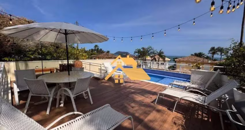 Casa com 5 dormitórios para alugar, 400 m² por r$ 15.000,00/dia - juquehy - são sebastião/sp