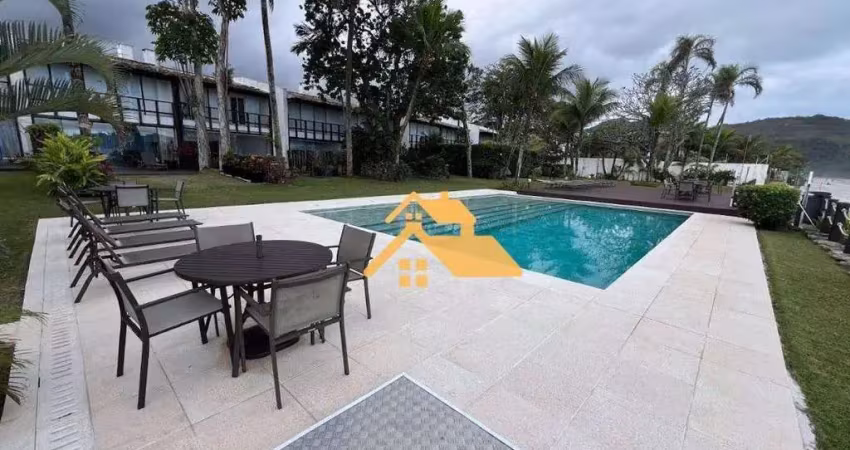 Casa com 4 dormitórios para alugar, 240 m² por r$ 35.000,01/mês - praia de juquehy - são sebastião/sp